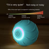 Smart interactive cat toy, automatic bouncing USB rolling ball for teasing and play.