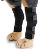 Dog leg support brace.