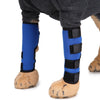 Dog leg support brace.