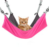 Small Cat & Dog Hanging Hammock, Plush & Waterproof Nylon, All-Season Pet Bed