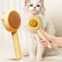 Pet Comb & Massager, Hair Removal Brush for Cats & Dogs, Grooming Tool